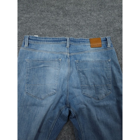 DU/ER Duer Jeans Men's 36x32 (FITS 34x32) Performance Denim Relaxed Taper - Picture 4 of 14